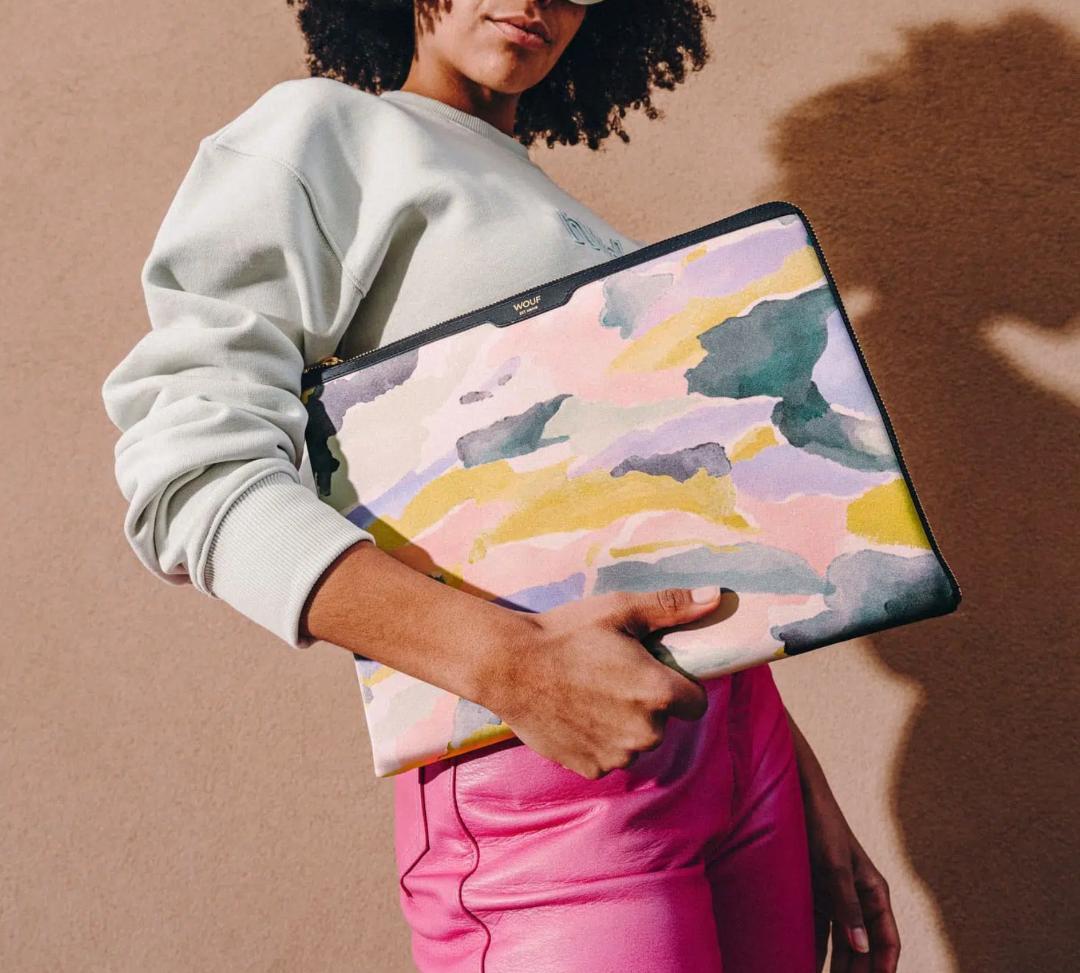 WOUF ノートパソコン タブレットケース PCケース L字型 13インチ