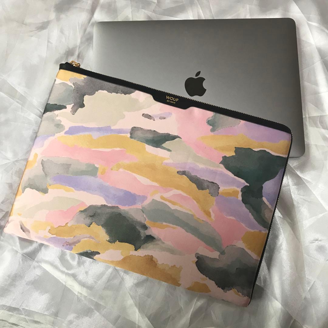 WOUF ノートパソコン タブレットケース PCケース L字型 13インチ