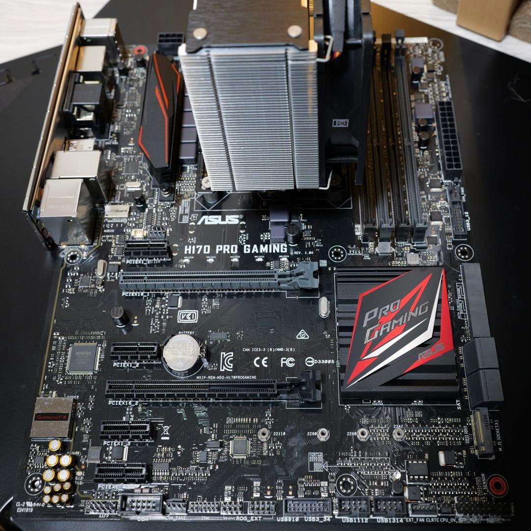 Intel Core i7-6700 ASUSマザボ メモリ 虎徹CPUファン