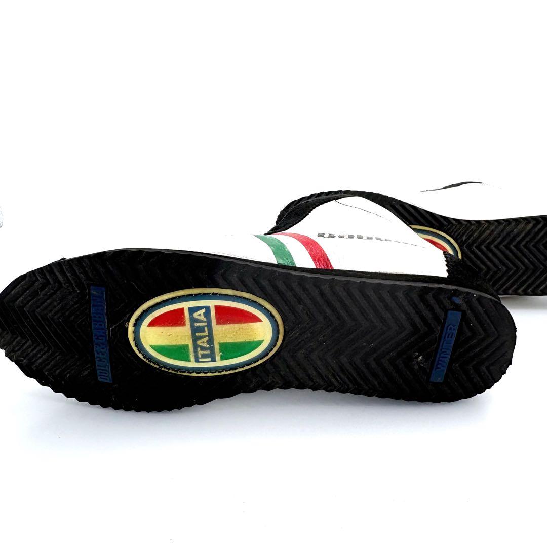 ドルチェ&ガッバーナ ハイカットスニーカー レザー　シェリーライン