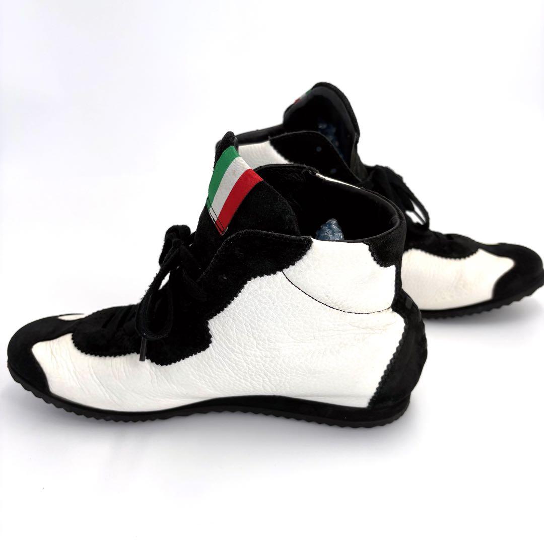 ドルチェ&ガッバーナ ハイカットスニーカー レザー　シェリーライン