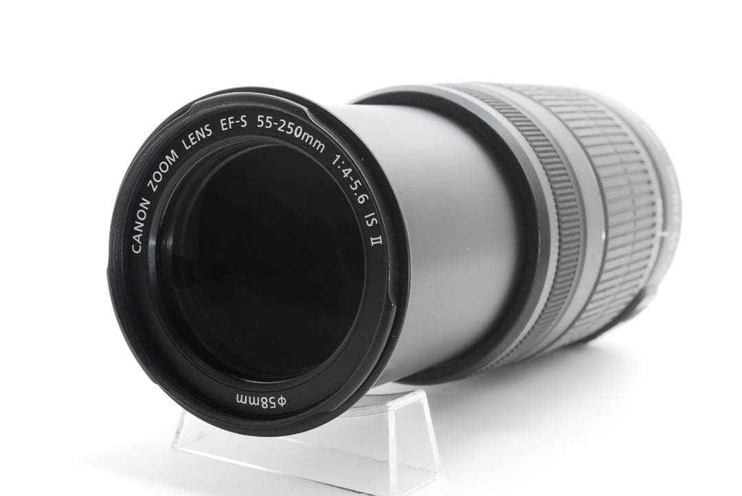 Canon EF-S 55-250mm IS II 望遠ズーム 美品