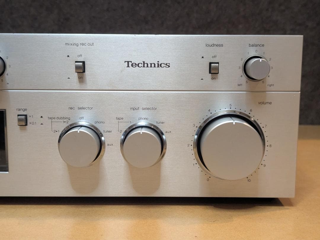 Technics SU-8044G プリメインアンプ 動作確認済 FLメーター
