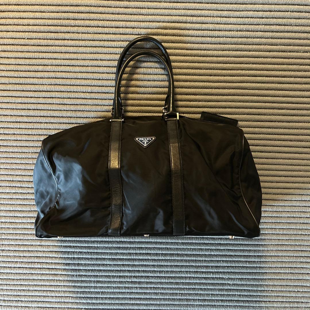 PRADA ボストンバッグ ブラック 中型