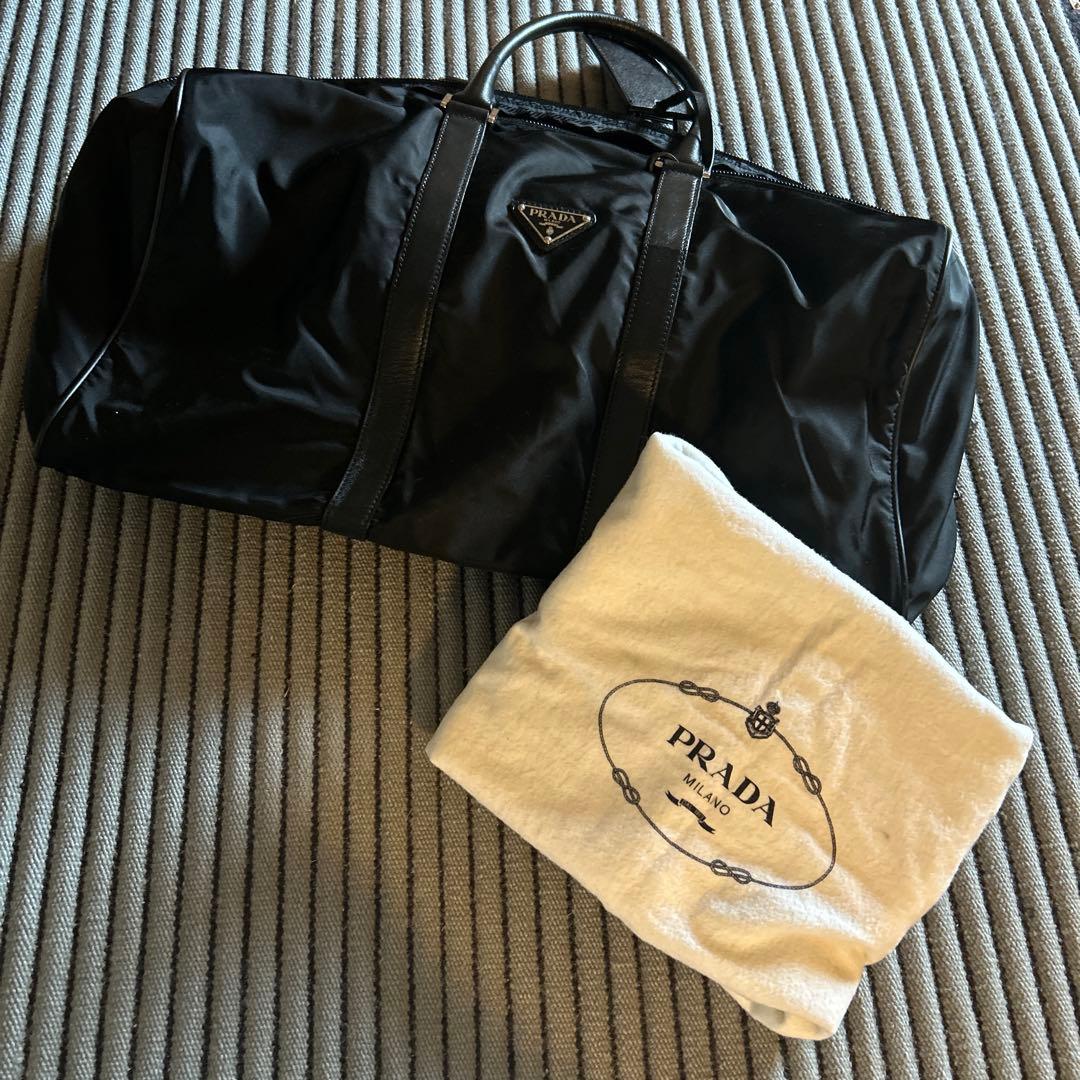 PRADA ボストンバッグ ブラック 中型