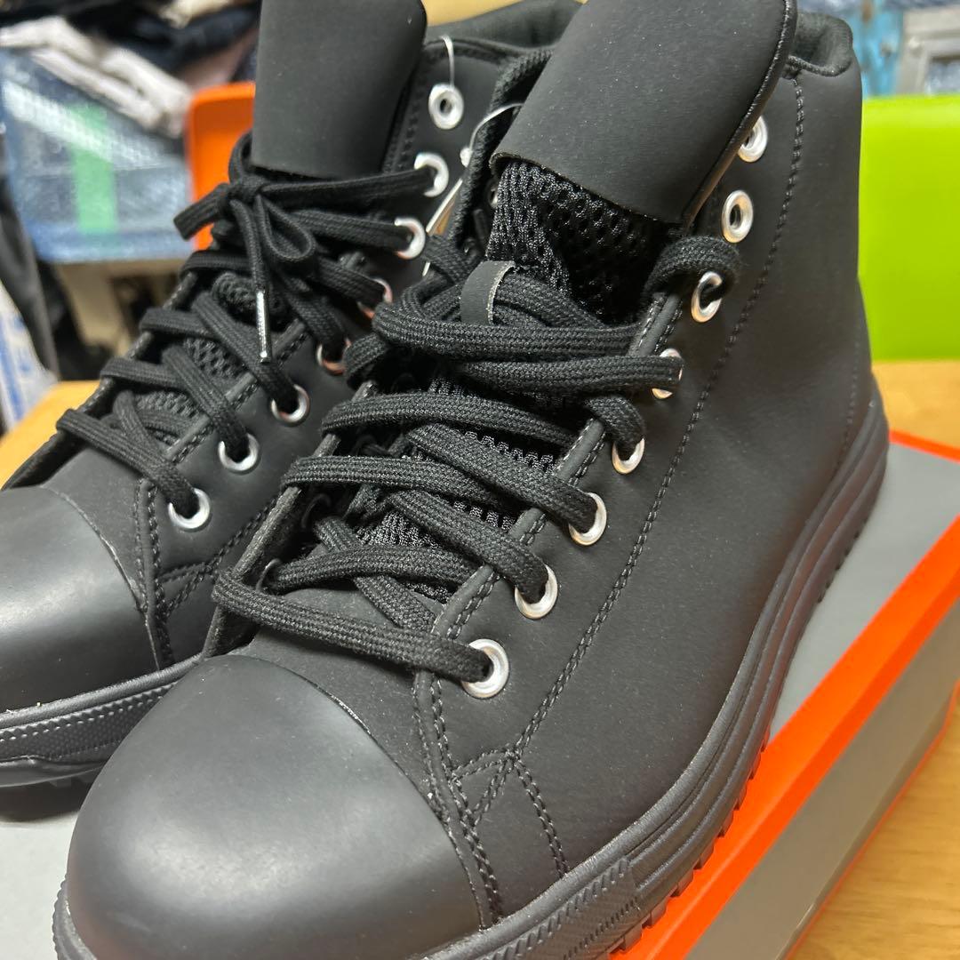 CONVERSE CPD ブラックハイカット安全靴27cm