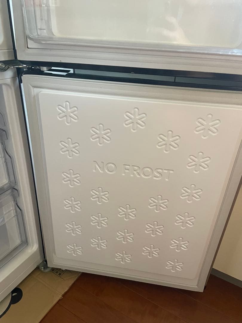 Haier製ノンフロン冷凍冷蔵庫JR-XP2NF148F 2023製説明文必見