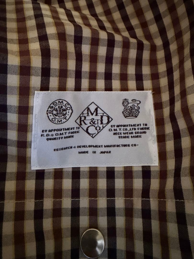 R&D.M.Co-/OLDMANS TAILOR リュック