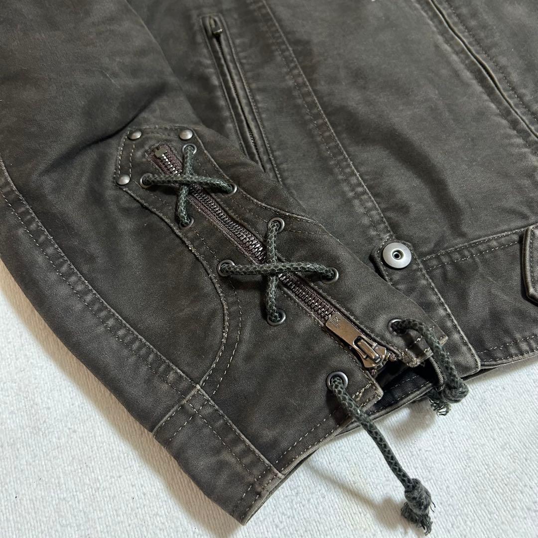 ジャケット・アウター Schlussel raceup jacket archive vkei