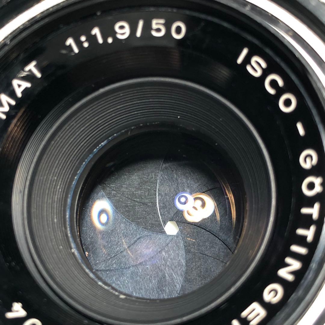レンズ(単焦点) ISCO GOTTINGEN WESTROMAT 50mm f1.9 m42