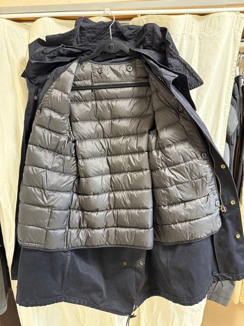 Ten C Down Liner モッズコートダウンジャケット 付きサイズ46