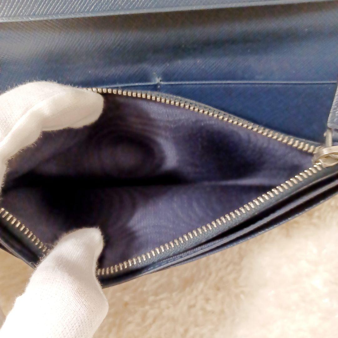 ✨超美品✨　プラダ　PRADA　サフィアーノ　長財布　ブラック　黒