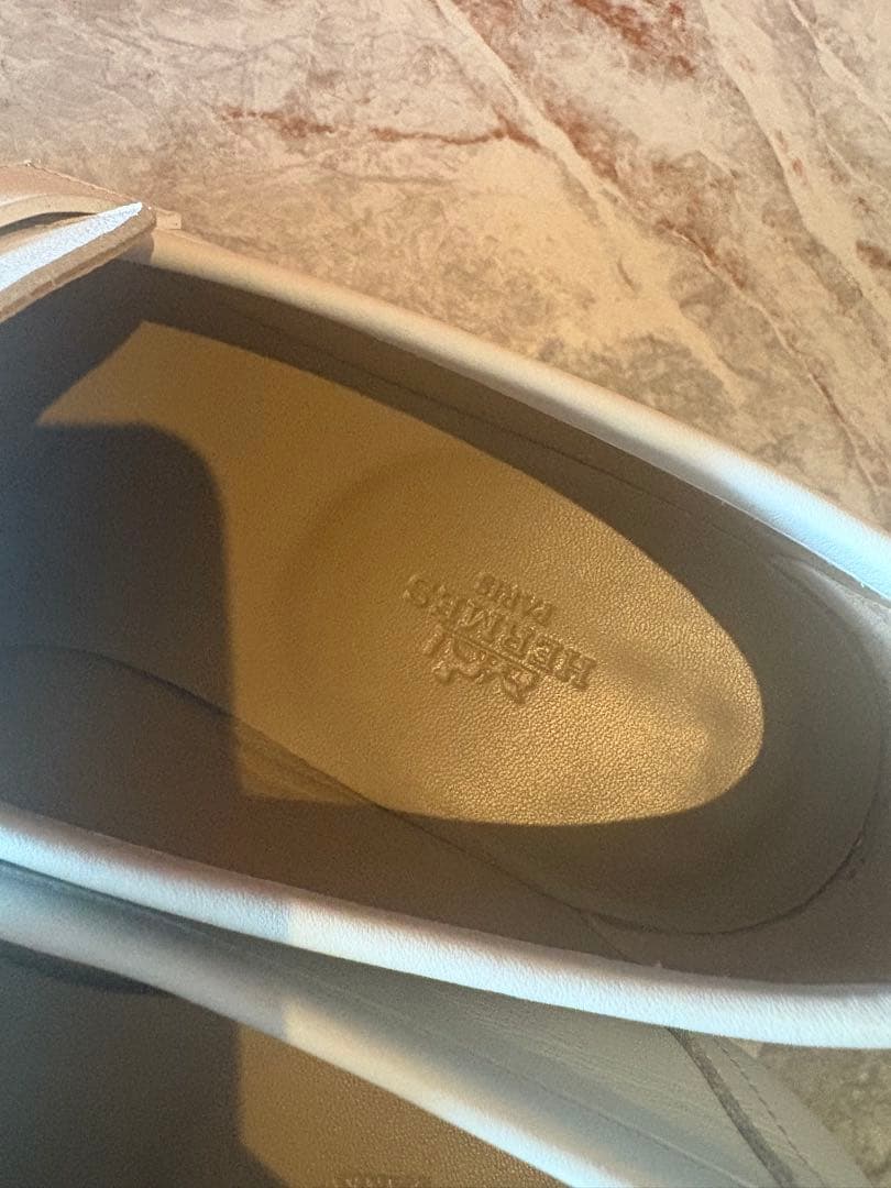 エルメス モカシンパリ フラットシューズ ローファー バレエシューズす