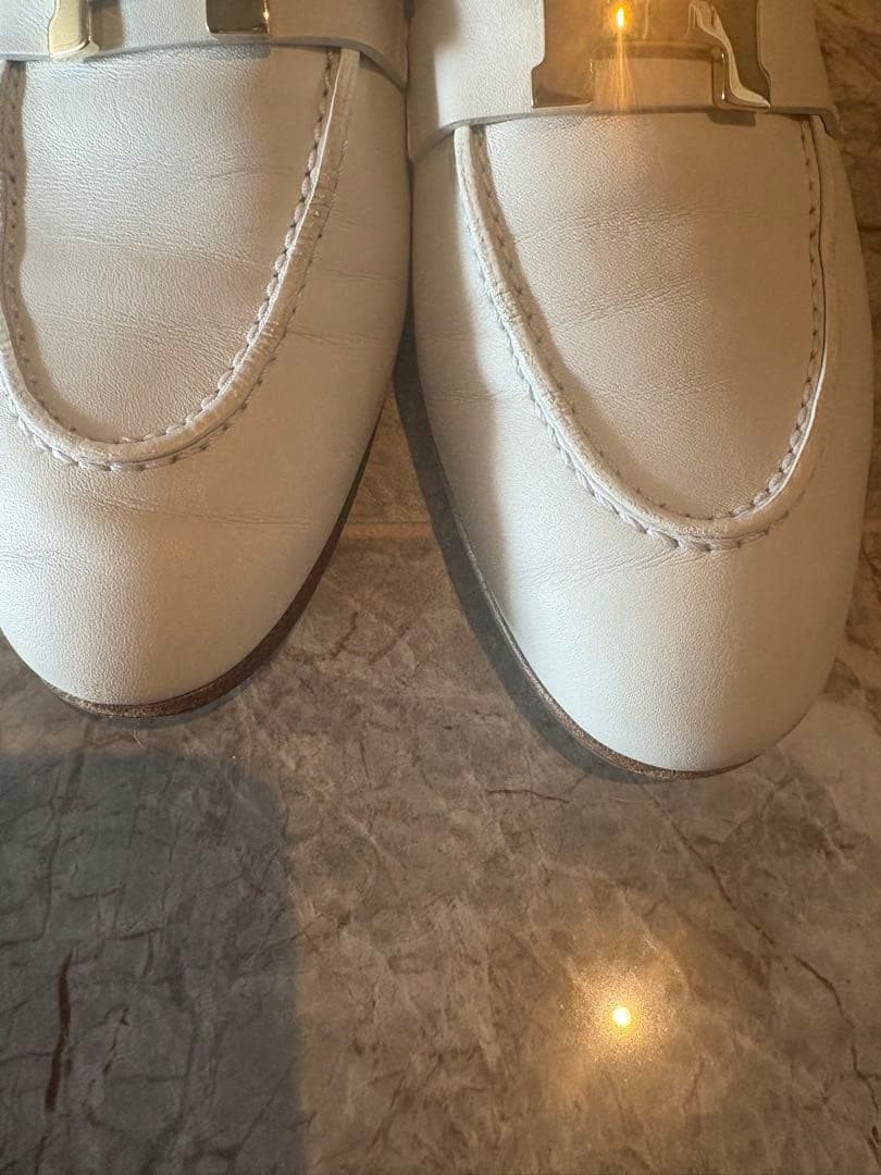 エルメス モカシンパリ フラットシューズ ローファー バレエシューズす