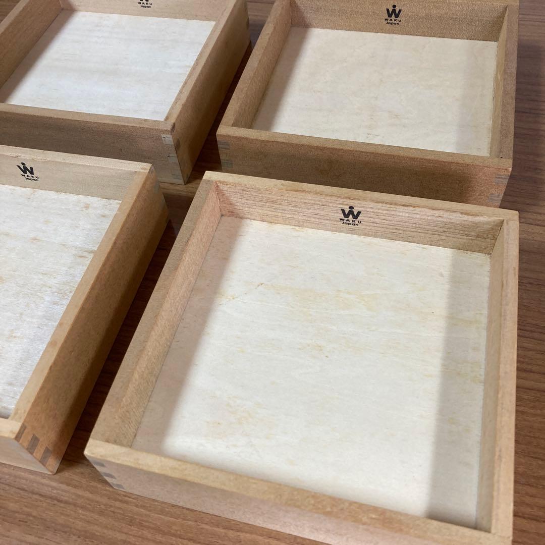 童具館 WAKU-BLOCK 30mm基尺積木、パターンケース 4×4 セット