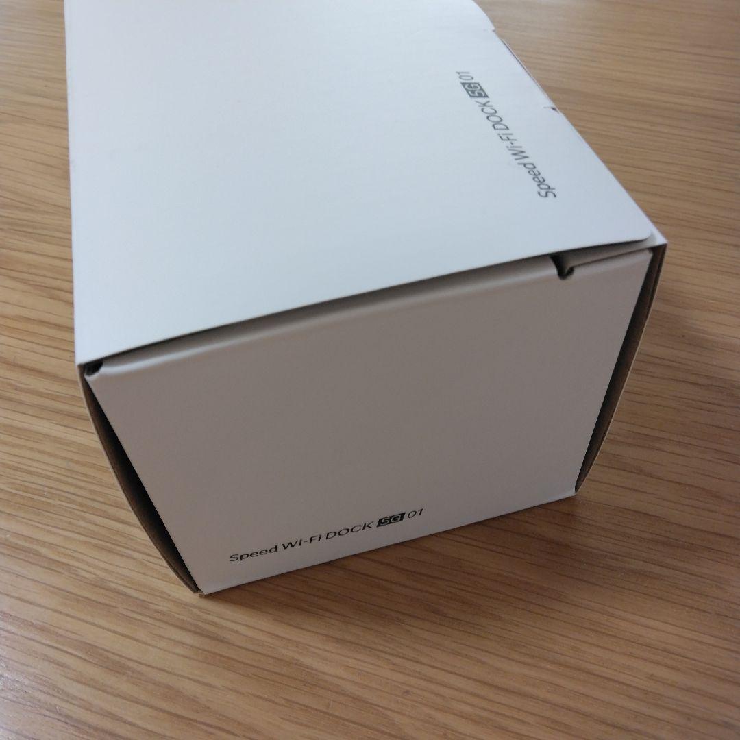 新品未使用 UQ WiMAX Speed Wi-Fi DOCK 5G 01