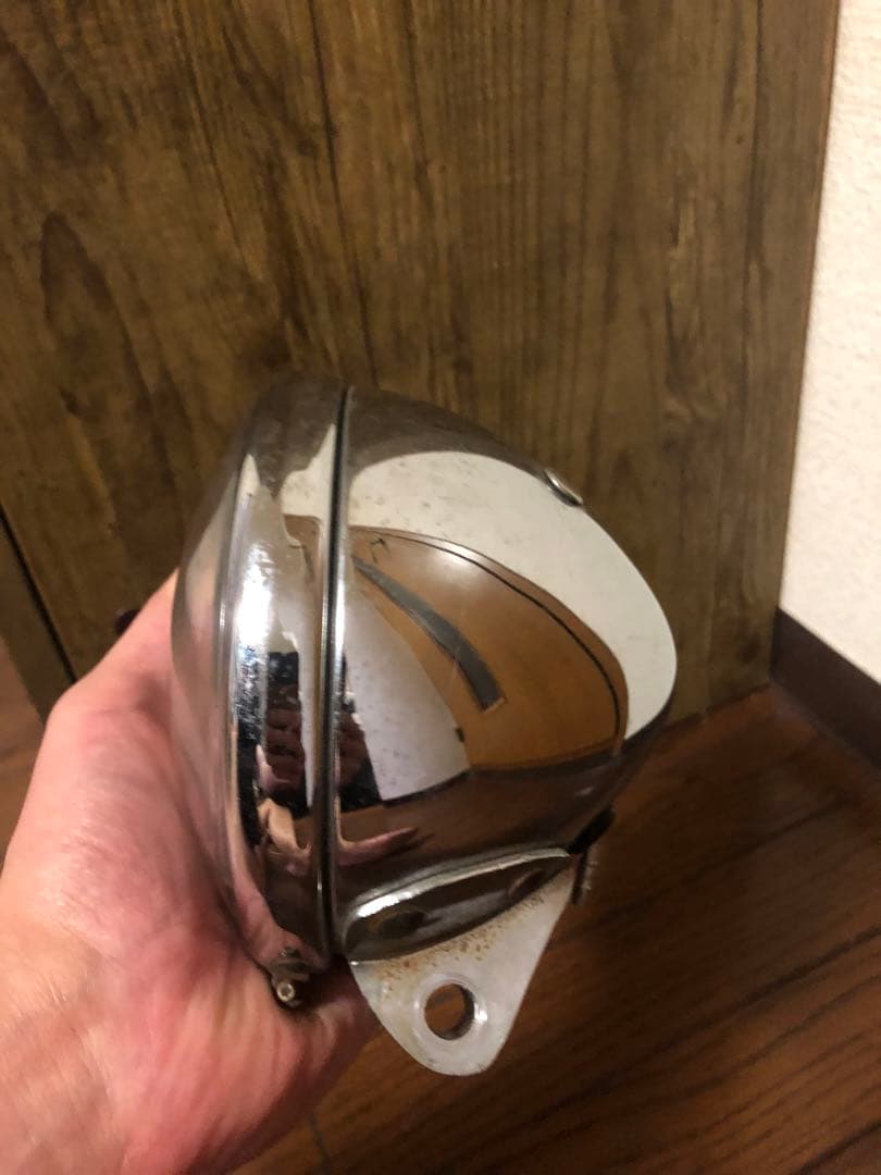 ビンテージヘッドライト　チョッパー　ハーレー　ショベル　アイアン　エボ　SR