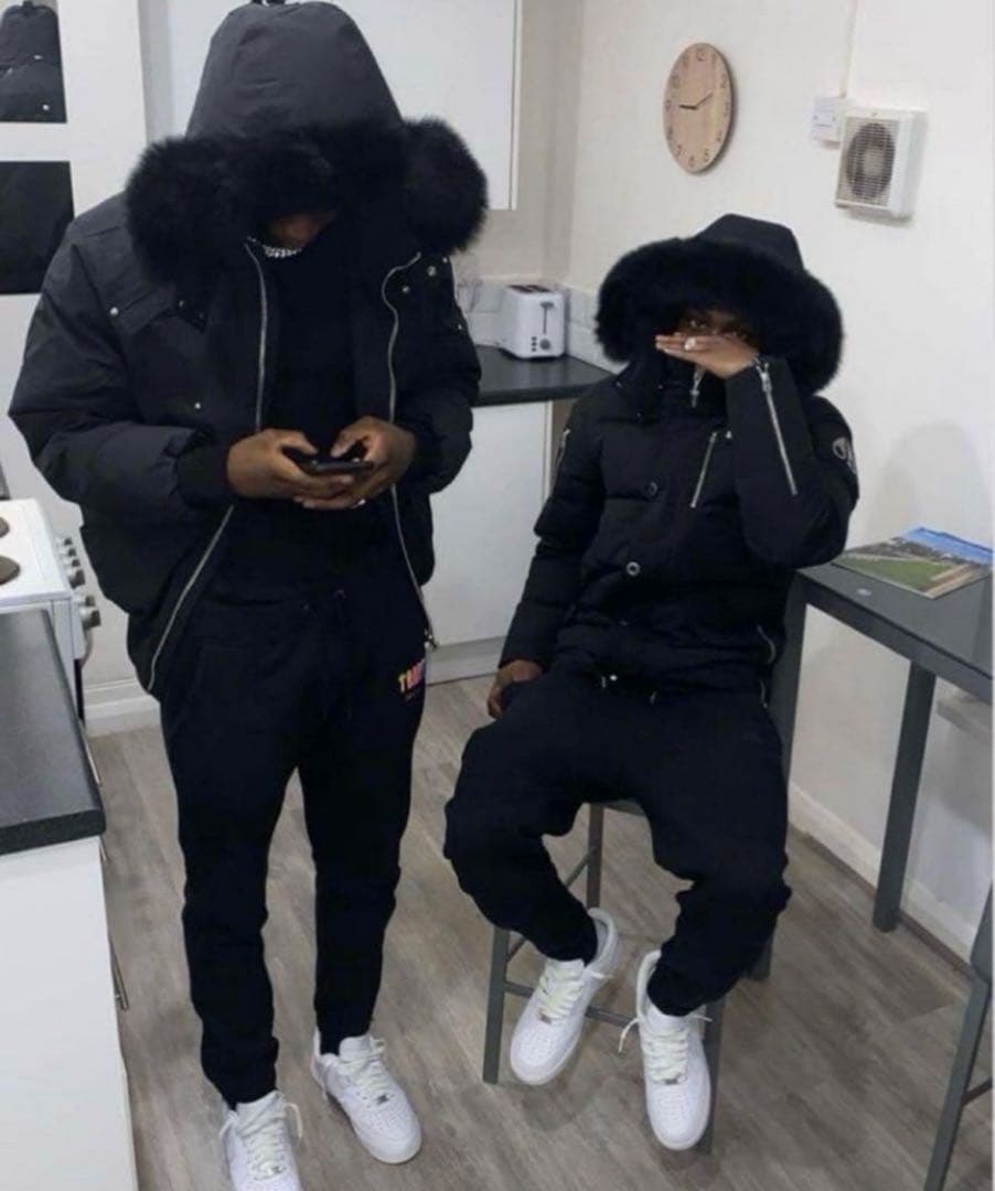 専用　moose knuckles ムースナックルズ ダウン ブラックファー