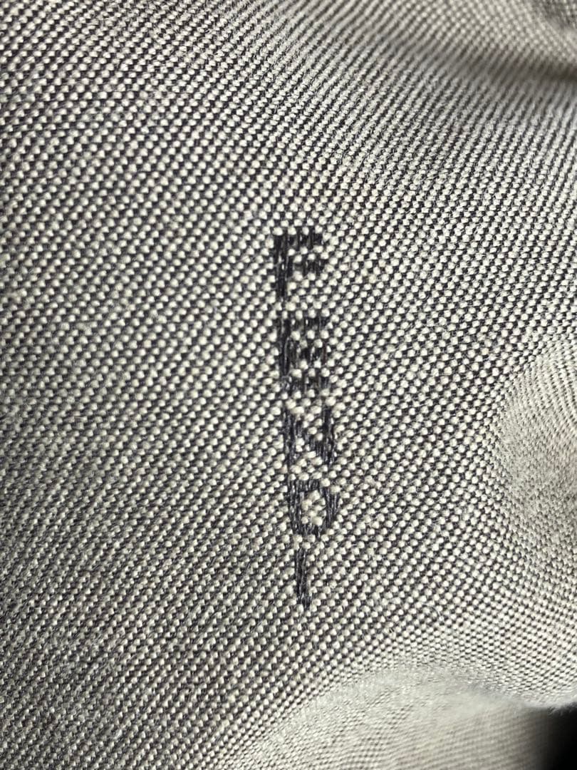 Fendi ロゴ入り トートバッグ ライトブルー