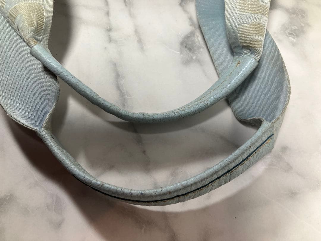 Fendi ロゴ入り トートバッグ ライトブルー