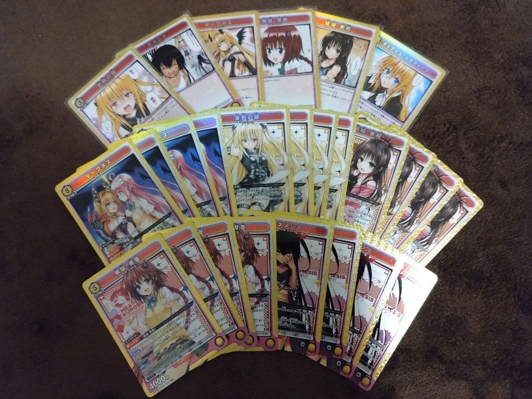 ラ*ド様 ユニオンアリーナToLOVEるSR以下4コン一部パラレル化