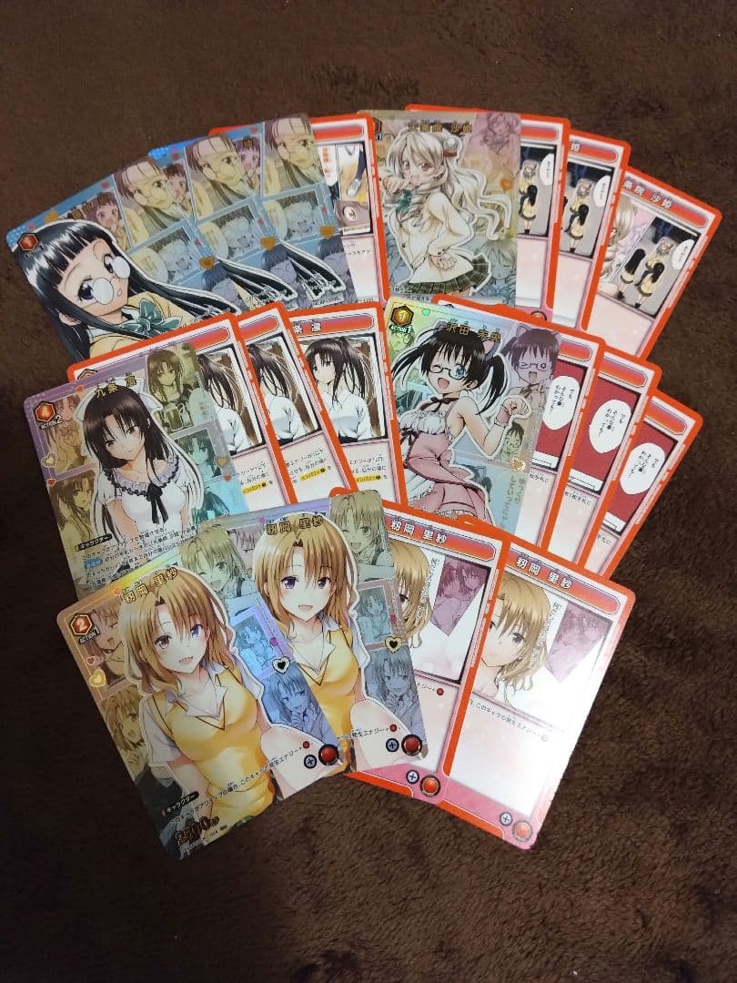 ラ*ド様 ユニオンアリーナToLOVEるSR以下4コン一部パラレル化