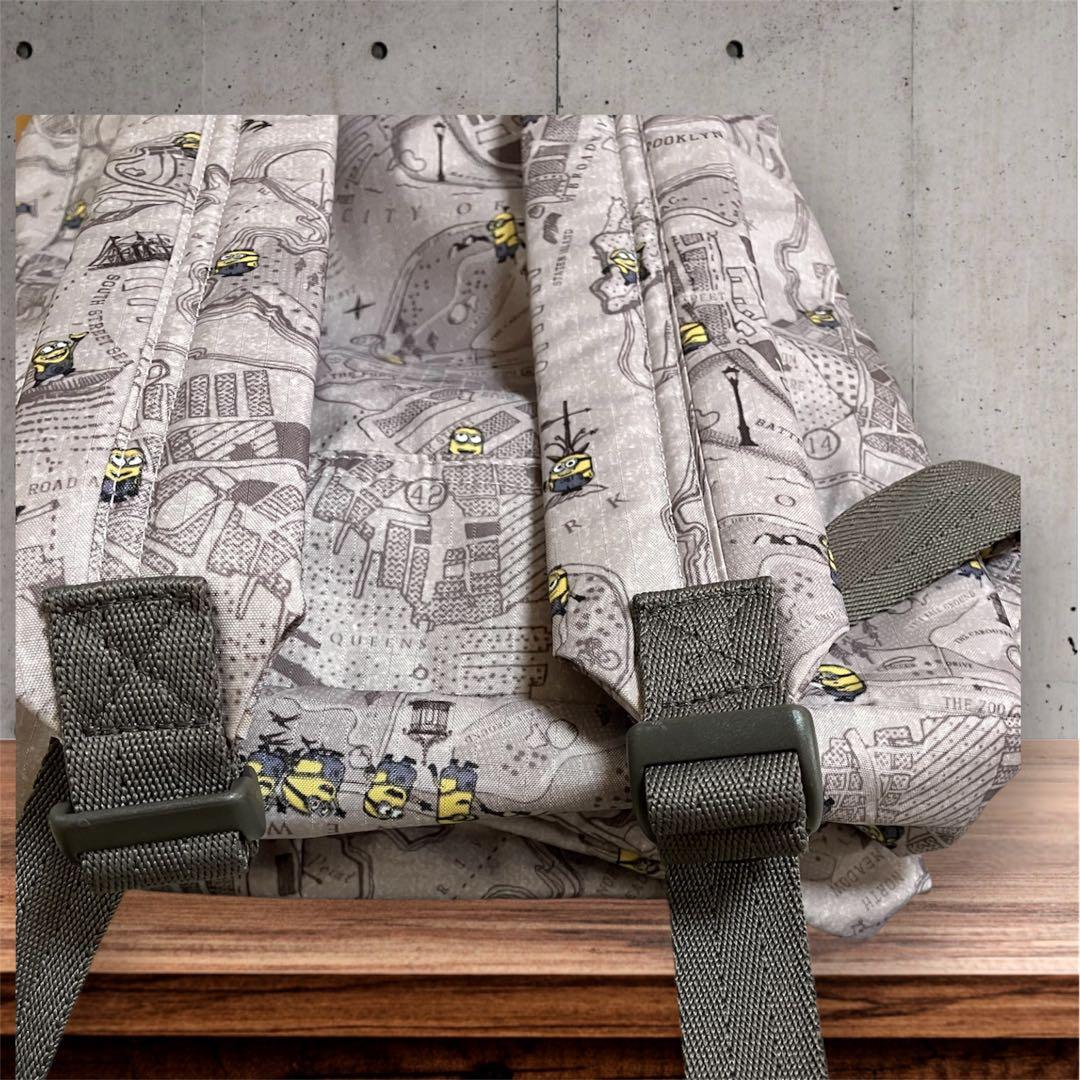 (未使用) レスポートサック　ミニオンズ　コラボリュック　ニューヨークマップ柄