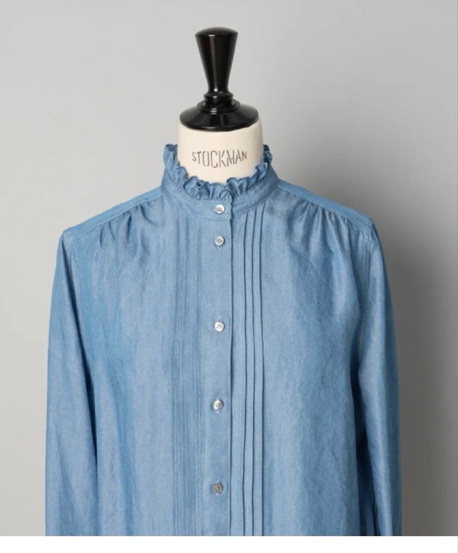 シンメ SINME スカラエンブロイダリーシャツ