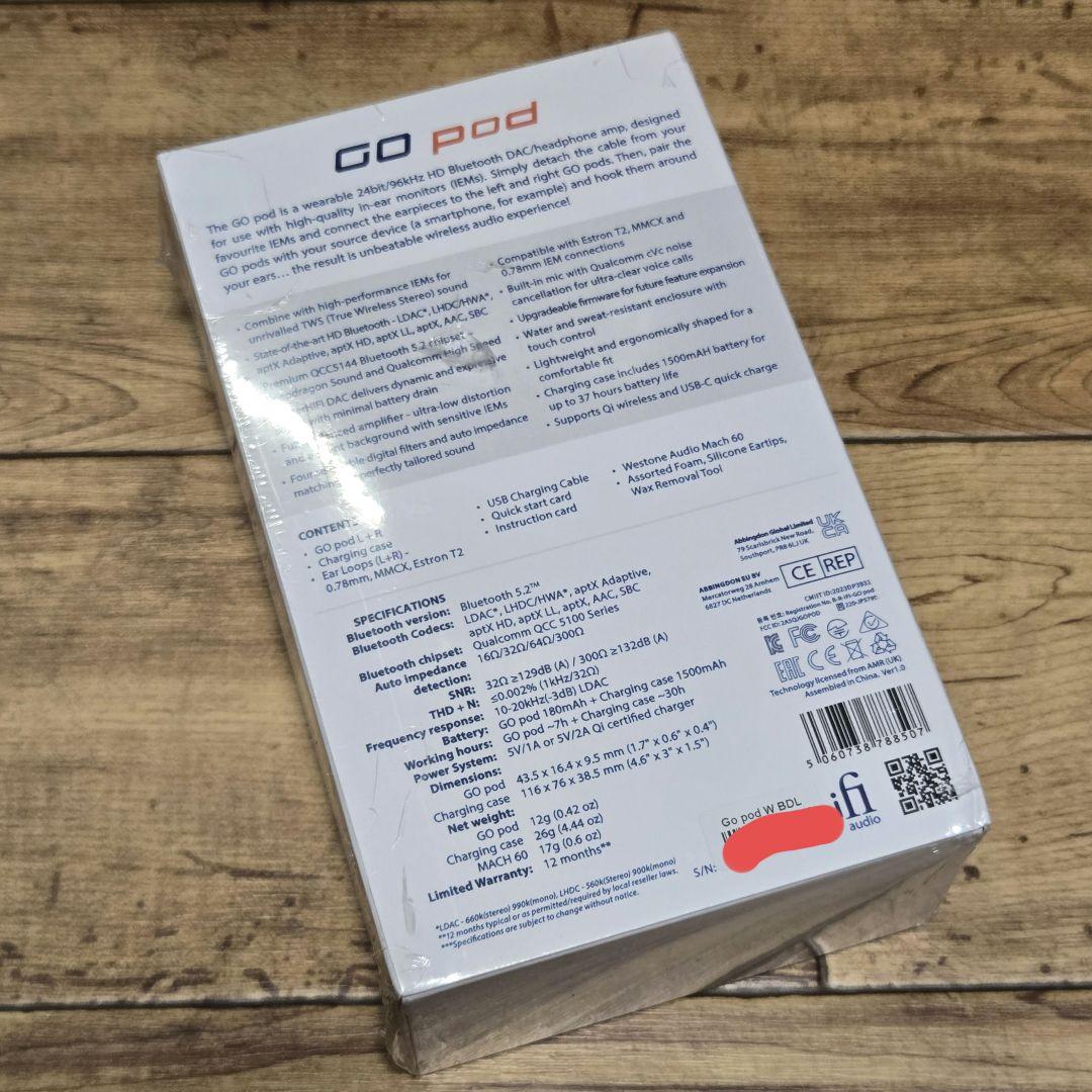 iFi GO pod + Westone Audio MACH 60 バンドル