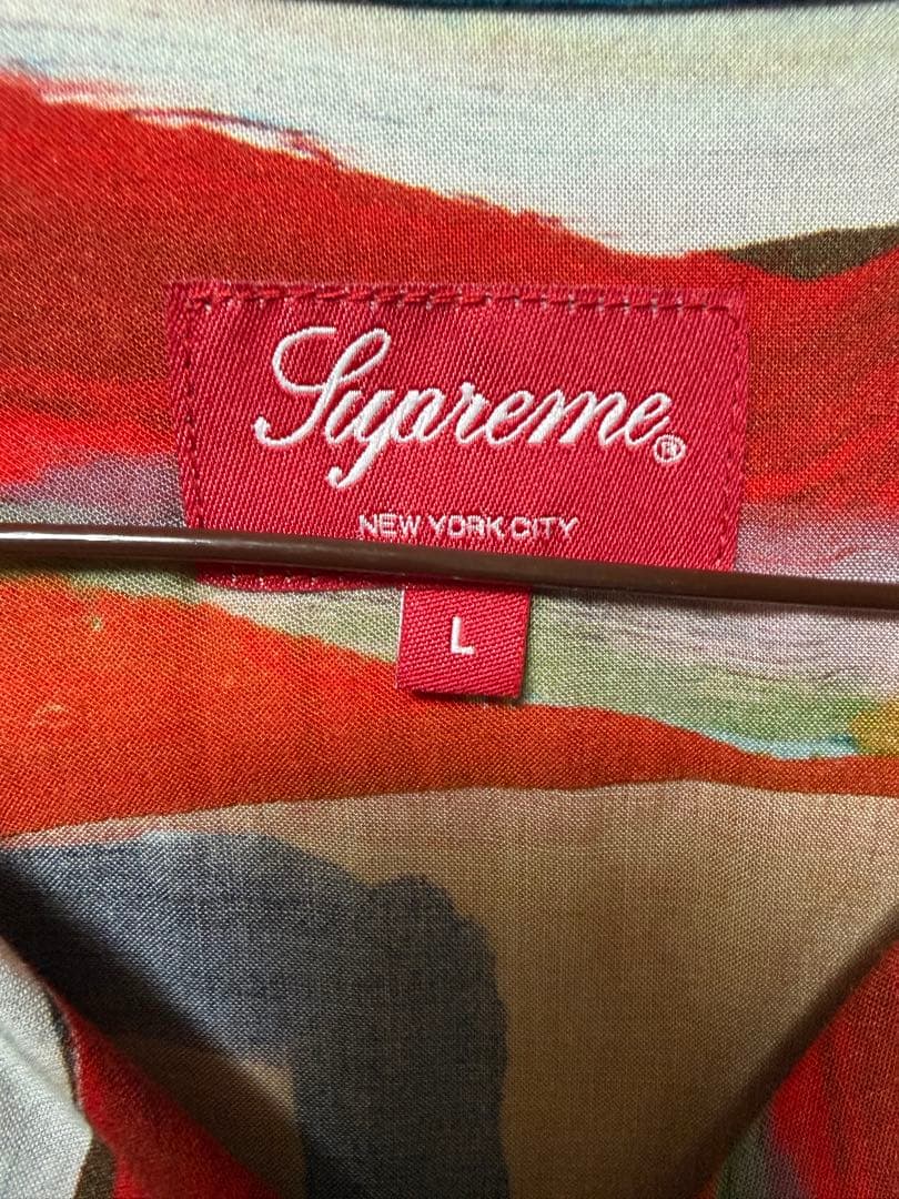supreme Reaper Rayon Shirt L size レーヨン