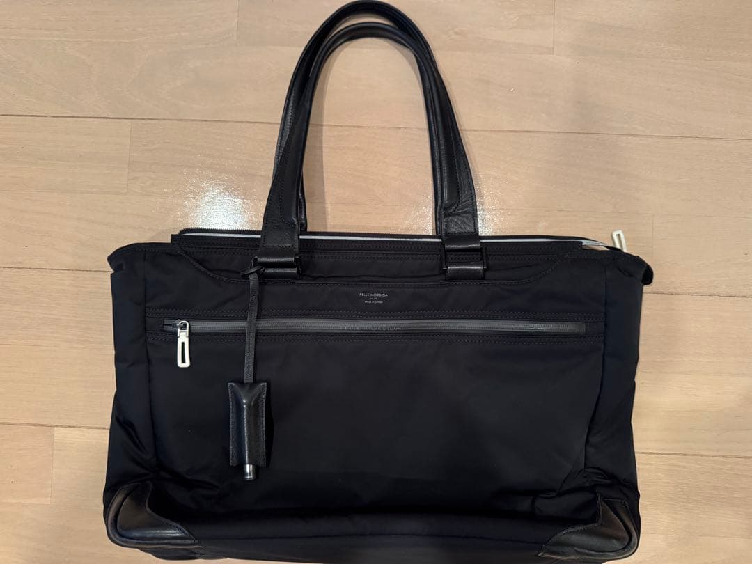 【美品】ペッレモルビダ　ナイロン トートバッグ 黒 ビジネスバッグ
