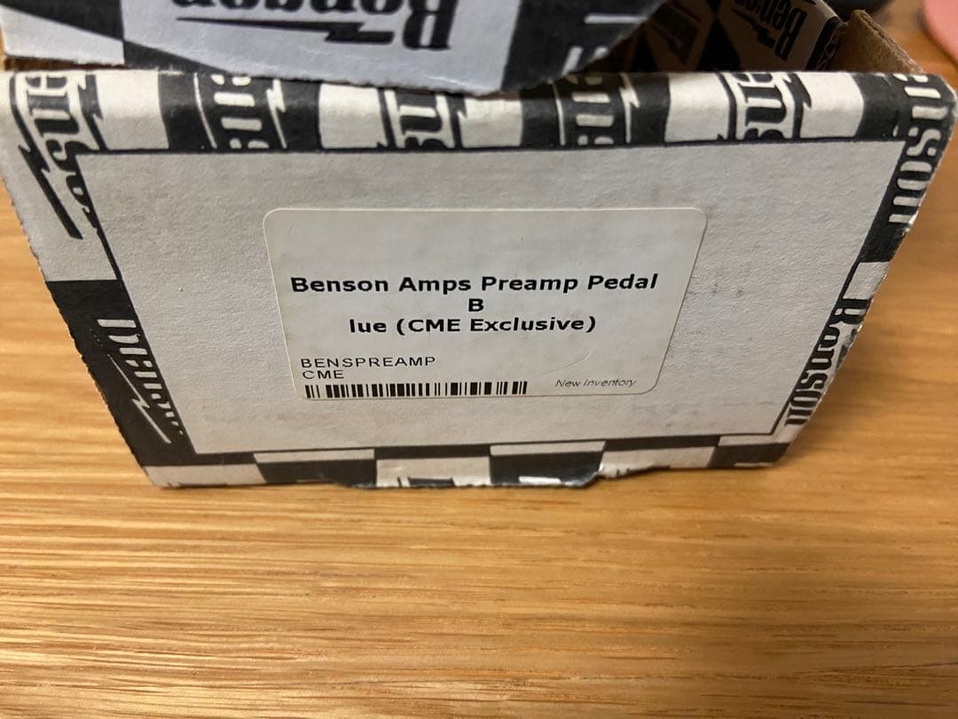 ギター Benson Amps Preamp Pedal Blue CME