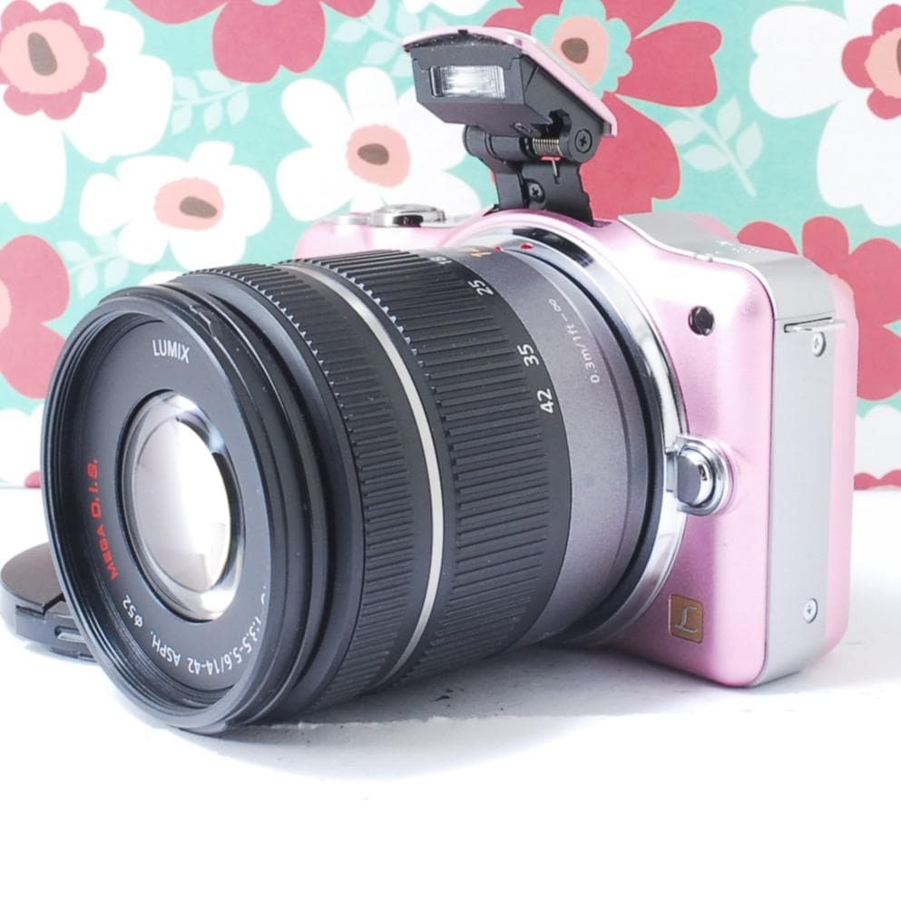 ❤コンパクト使いやすい❤LUMIX DMC-GF3❤スマホに転送お散歩カメラ❤