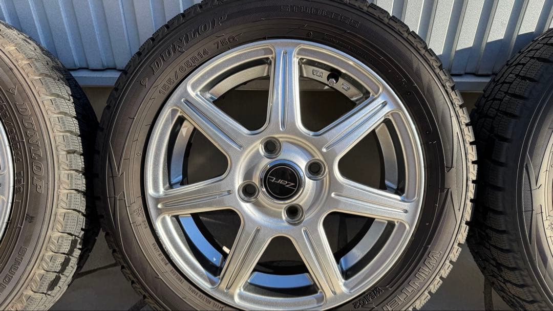 スタッドレス 155/65R14 タイヤ・ホイール4本セット 14インチ