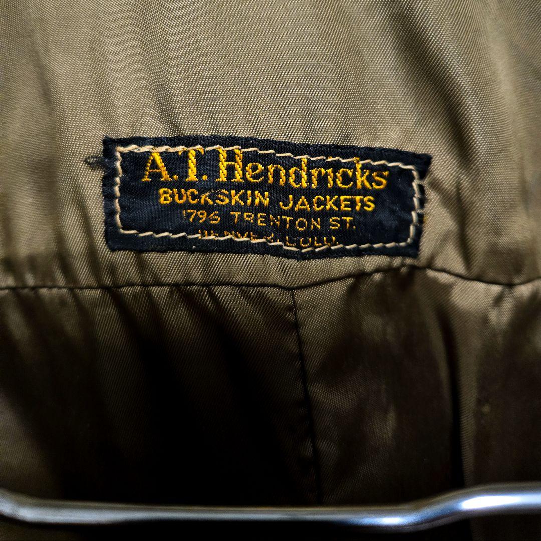 J*K様 40年代 H.T. Hendrick バックスキン レザー スポーツジ