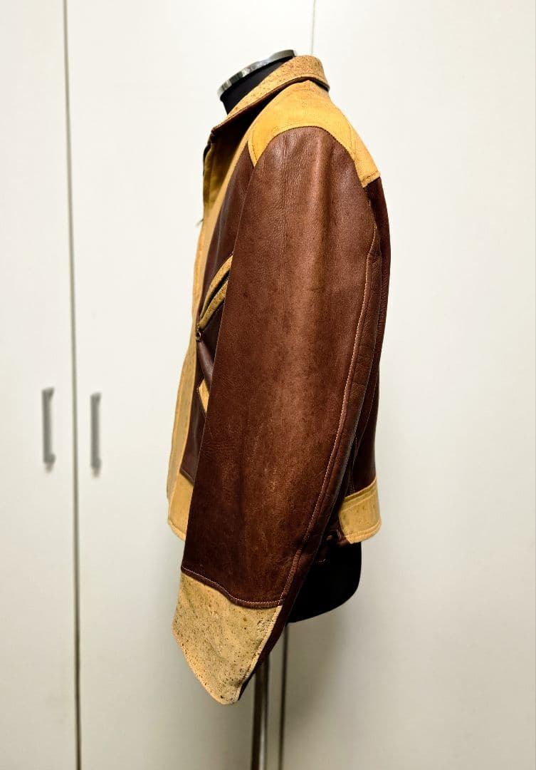 J*K様 40年代 H.T. Hendrick バックスキン レザー スポーツジ