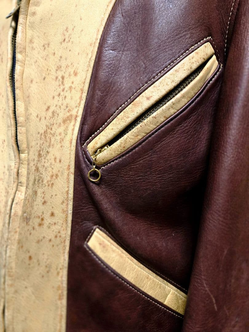 J*K様 40年代 H.T. Hendrick バックスキン レザー スポーツジ