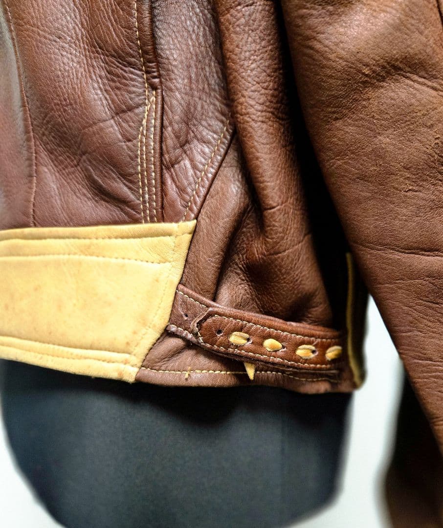 J*K様 40年代 H.T. Hendrick バックスキン レザー スポーツジ
