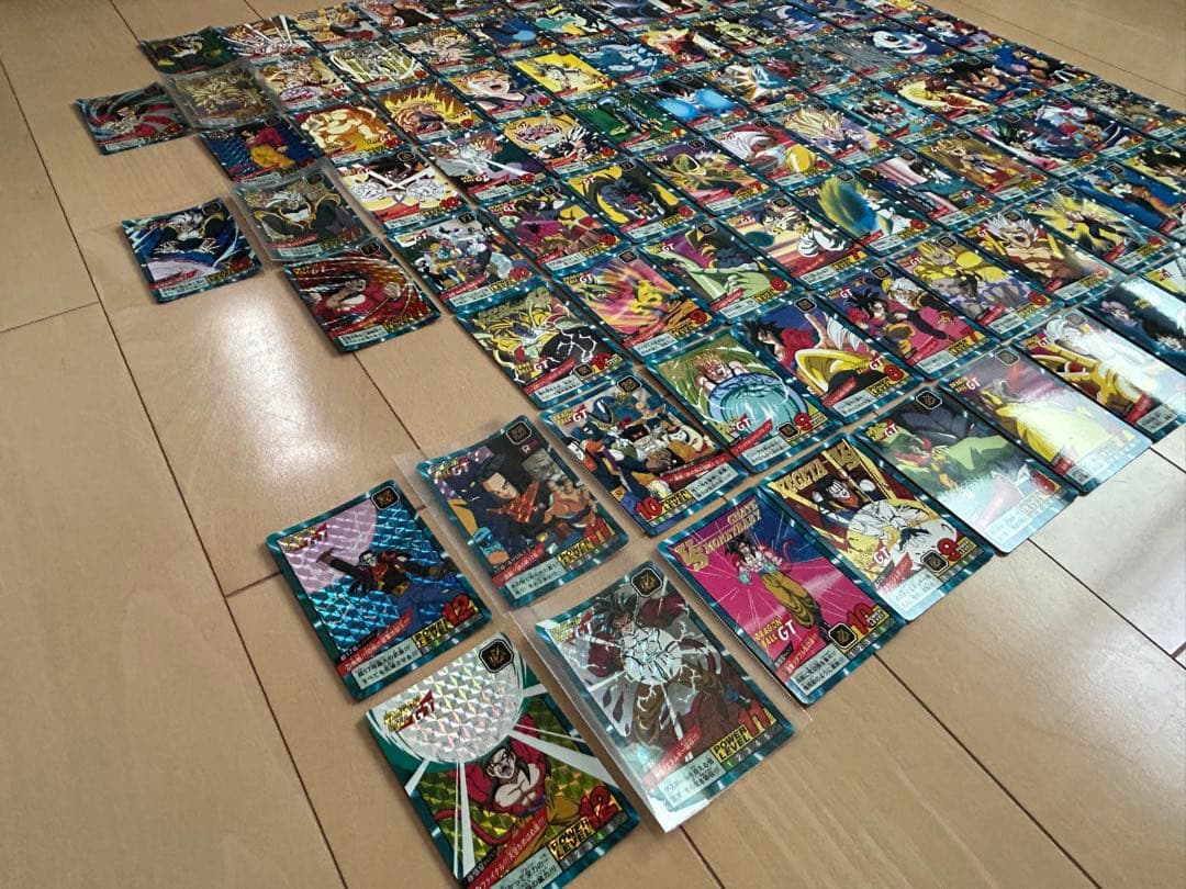 【レア】ドラゴンボールGT カードダス 87枚 まとめ売り（セミコンプ）