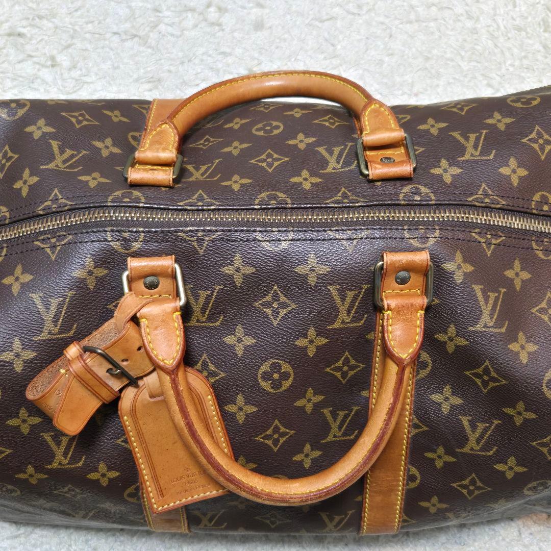 ヴィトン　キーポル50 M41426 ボストンバッグ　旅行　出張　南京錠