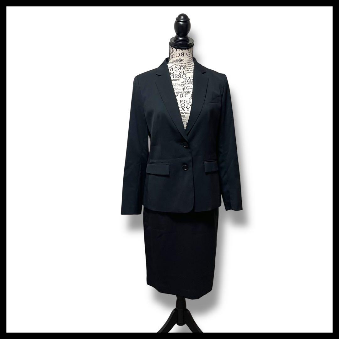 新品タグ付き　アンタイトル　スーツセットアップ 黒 L パンツスカート上下