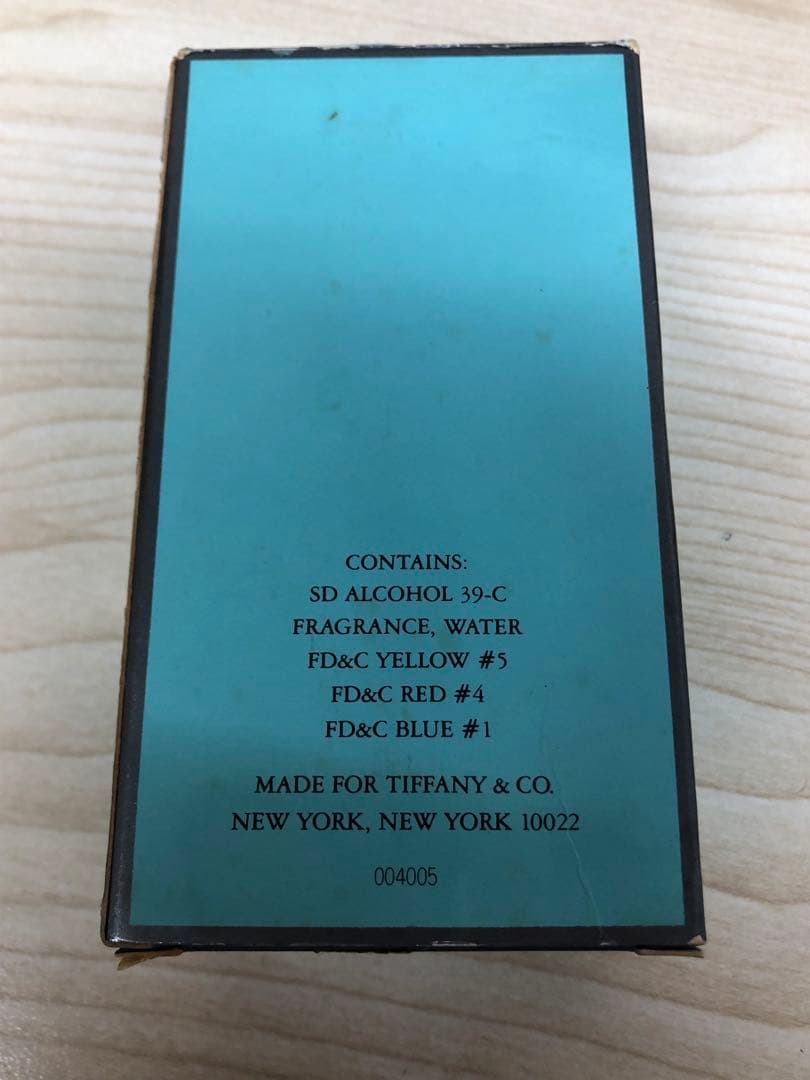 Tiffany for Men コロン 50ml ティファニー
