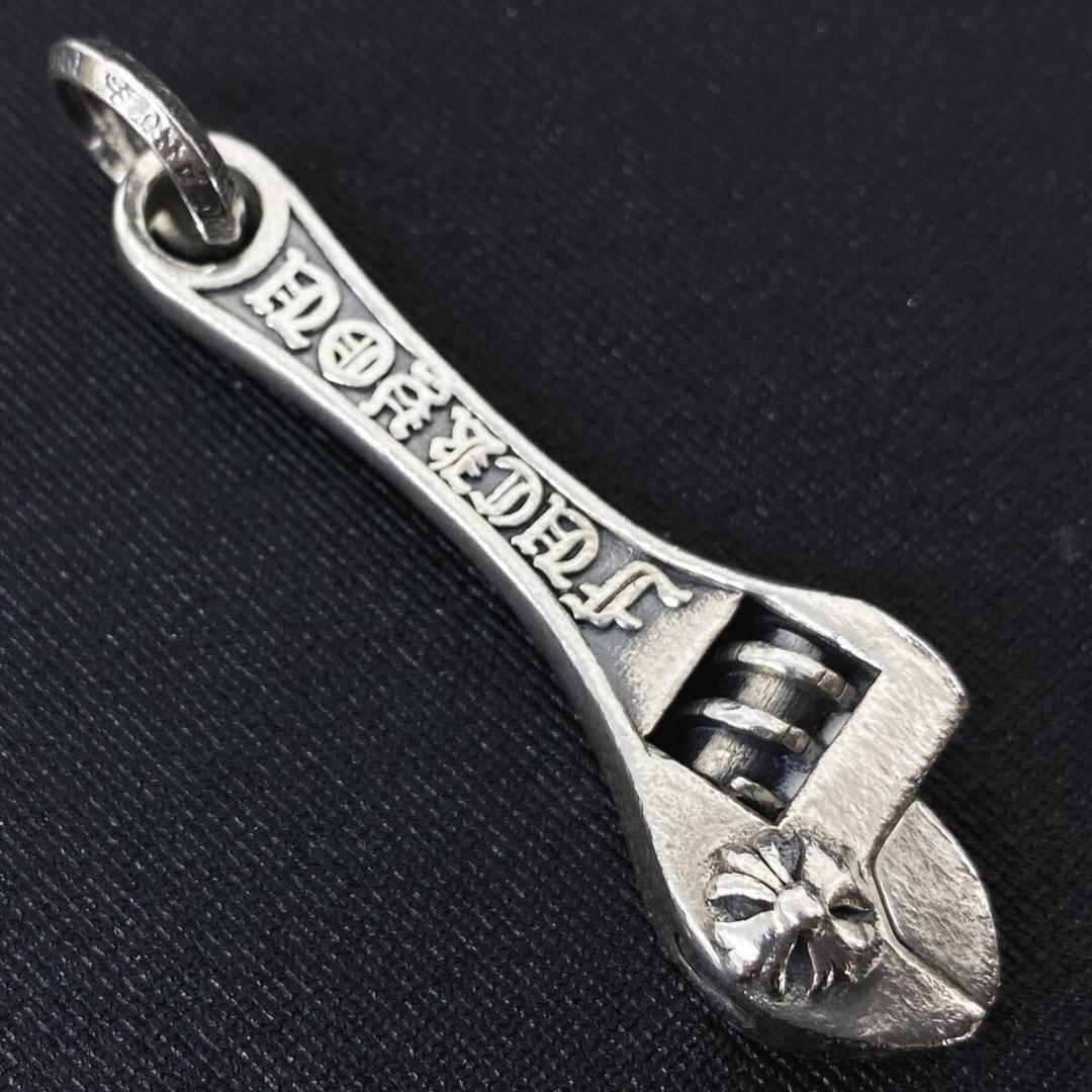 CHROME HEARTS シルバー FUCKYOU クロス スパナ ペンダント