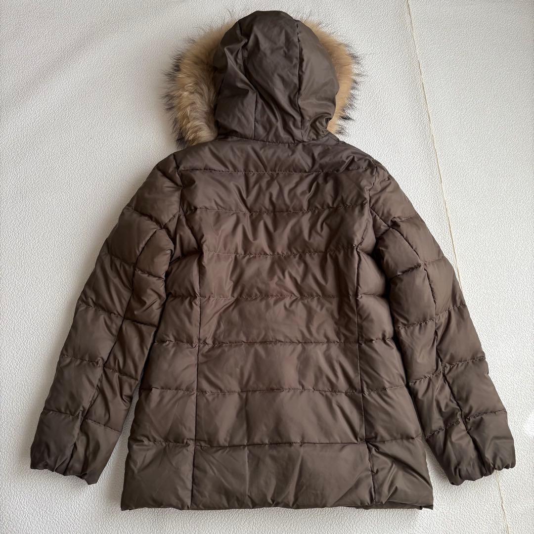 23区　3way タフタダウンライナーコートモッズコートブラウン40 洗える