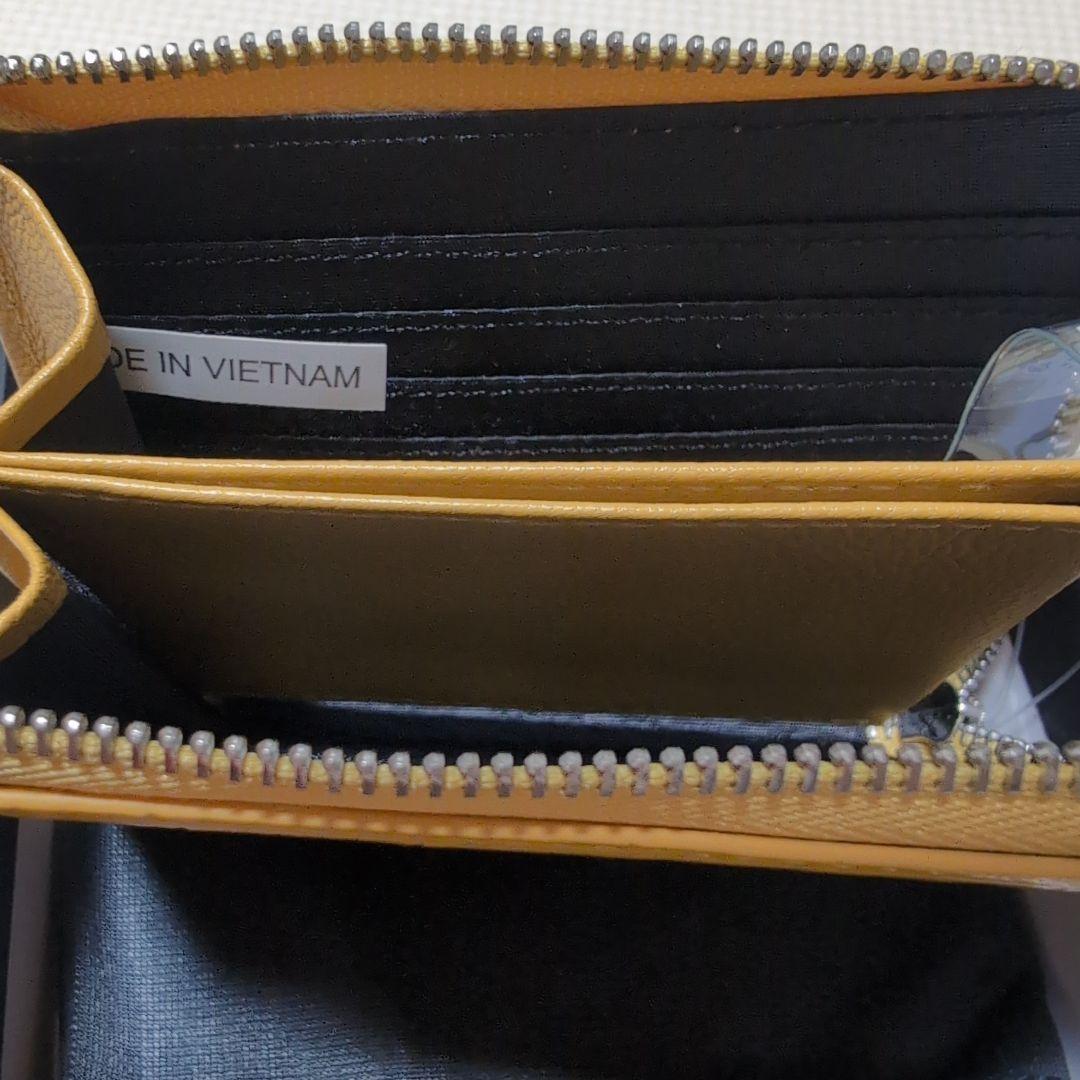 イエロー シャイニングクロコダイル ケース　新年　新しい　金運　黄色　皮