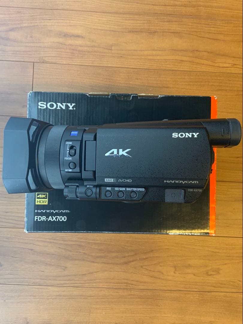 ビデオカメラ hidajiSONY FDR-AX700 4K