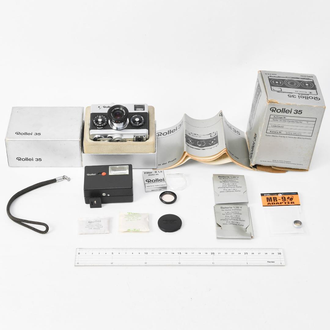 Rollei 35オーバーホール済 ローライ35 純正元箱付属品多数 【完動品】