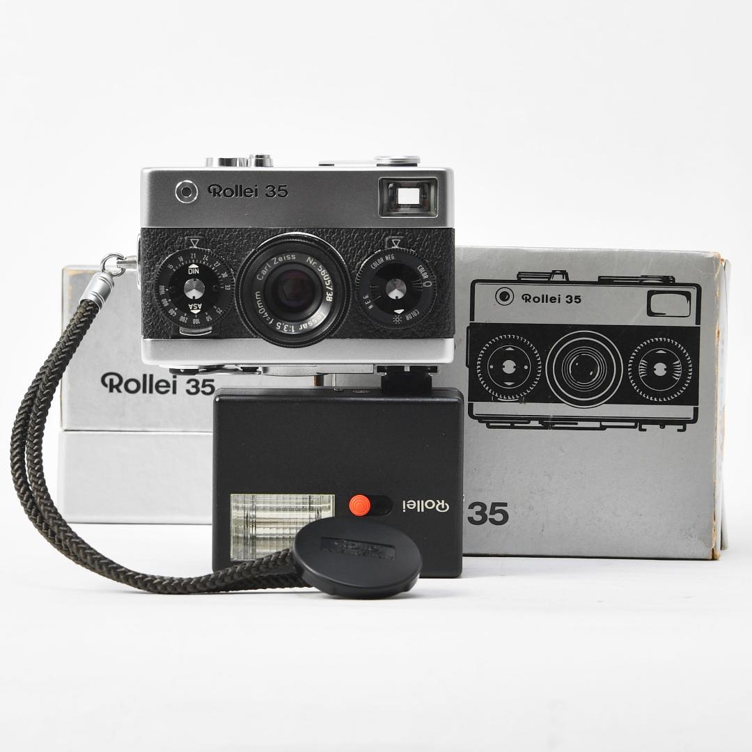 Rollei 35オーバーホール済 ローライ35 純正元箱付属品多数 【完動品】