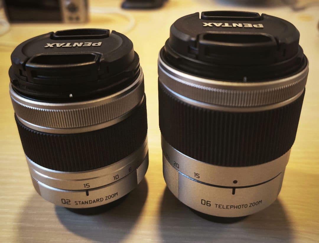 【Wズームキット】PENTAX Q10 シルバー ミラーレス一眼