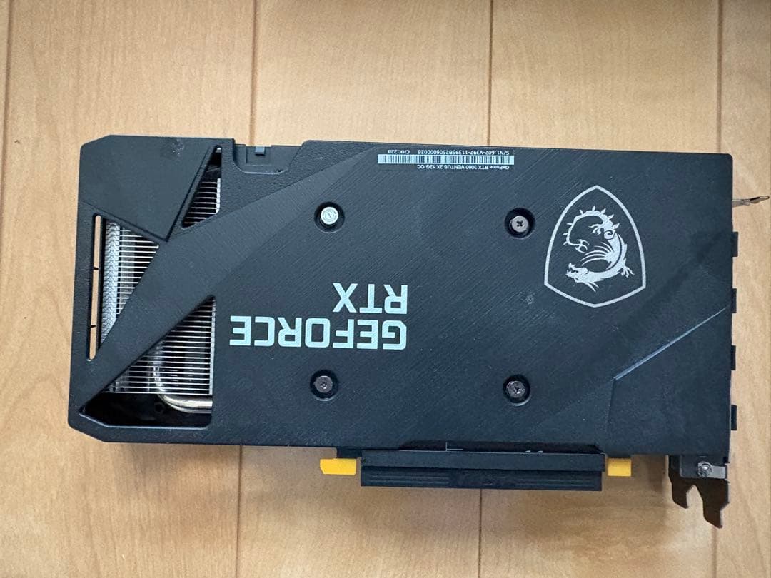 グラフィックボード・グラボ・ビデオカード MSI GeForce RTX 3060 VENTUS 2X